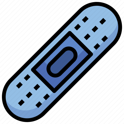 Plaster, patch, band, aid, first, wound icon - Download on Iconfinder
