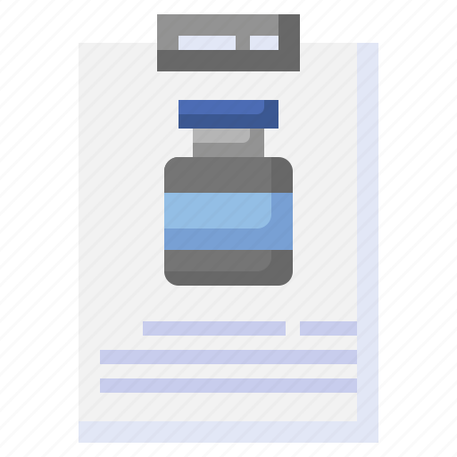 Clipboard, pills, bottle, medicine, document icon - Download on Iconfinder