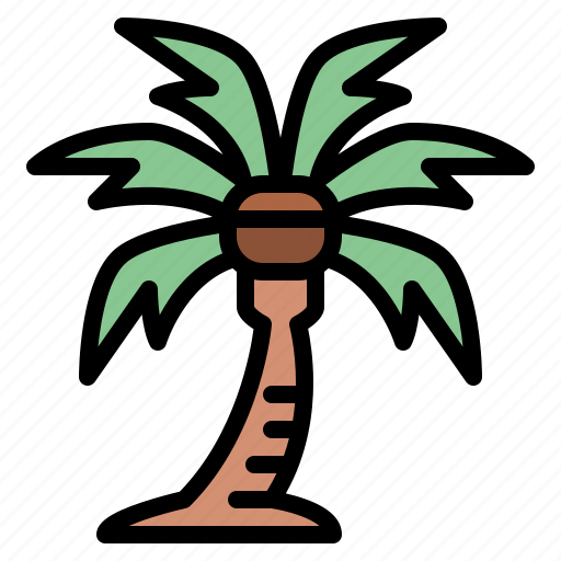 Tree, nature, forest, plant, palm, lanscape icon - Download on Iconfinder