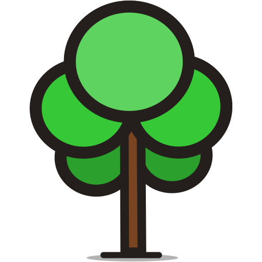 Ecology, forest, lush, nature, tree icon - Free download