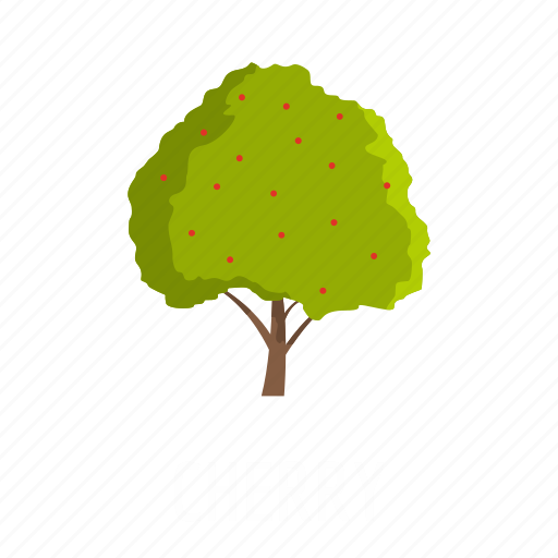 Branch, cherry, environment, foliage, nature, object, tree icon - Download on Iconfinder