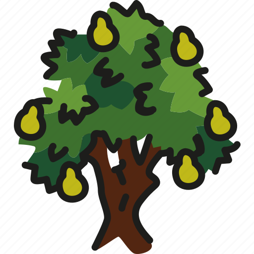 Pear, tree, fruit icon - Download on Iconfinder
