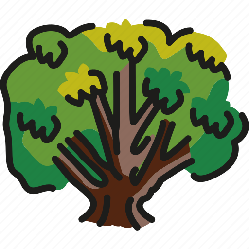 Root, tree, green icon - Download on Iconfinder