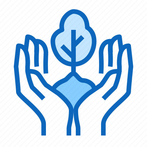 Ecology, environment, growing, hands, nature, tree icon - Download on Iconfinder
