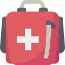 medicine, aid, kit, emergency, bag
