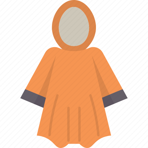 Poncho, survival, waterproof, garment, blanket icon - Download on Iconfinder