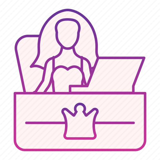 Office, people, secretary, laptop, desk, person, work icon - Download on Iconfinder