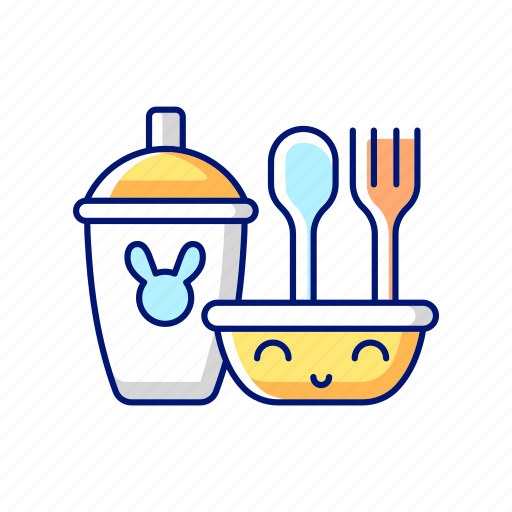 Tableware, dishware, kids, dish icon - Download on Iconfinder