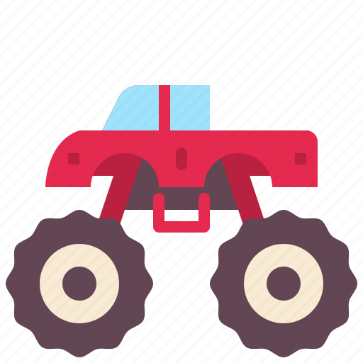 Monster, truck, toy, play, child, kid icon - Download on Iconfinder