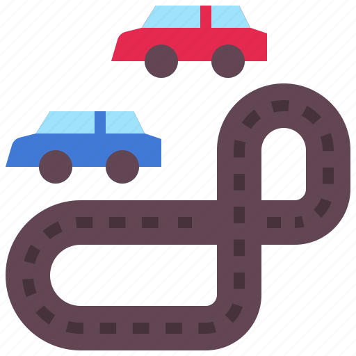 Racing, rail, car, toy, play, child, kid icon - Download on Iconfinder
