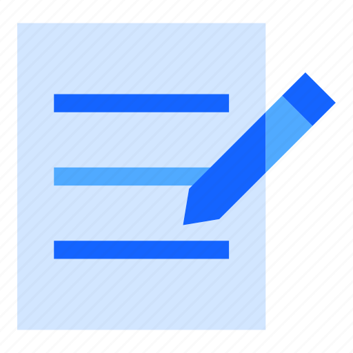 Edit, note, write icon - Download on Iconfinder