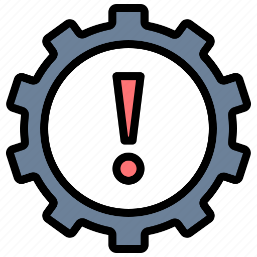 Warning, problem, alert, failure, risk, danger, system error icon - Download on Iconfinder