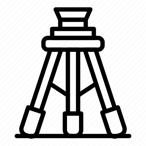 Construction, tripod icon - Download on Iconfinder