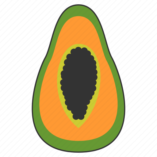 Fruit, organic, papaya, food, fresh, healthy icon - Download on Iconfinder