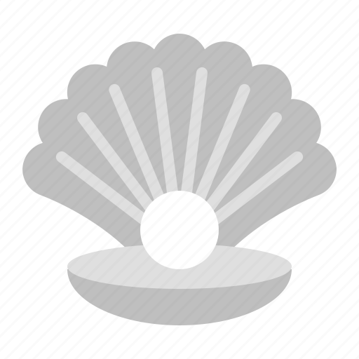 Animal.pearl, seashell, shell, tropical icon - Download on Iconfinder