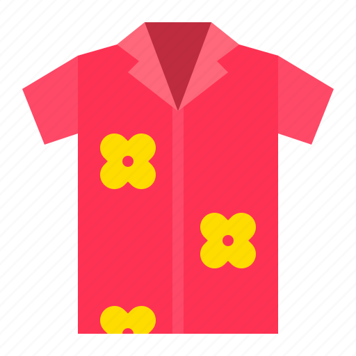 Clothes, garment, shirt, summer, tropical icon - Download on Iconfinder