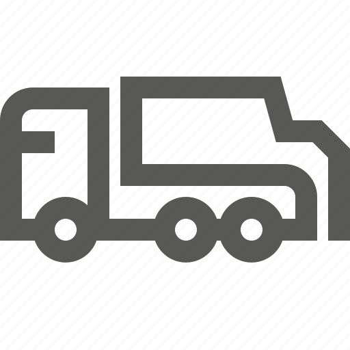 Dump, garbage, hopper, lorry, tiper, transportation, truck icon - Download on Iconfinder