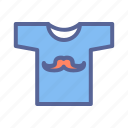 day, father, moustache, tshirt, tukicon