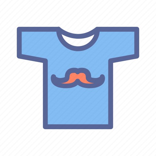 Day, father, moustache, tshirt, tukicon icon - Download on Iconfinder
