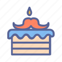 birthday, cake, day, father, tukicon