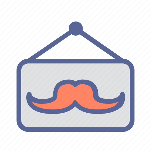 Day, father, label, moustache, sign, tukicon icon - Download on Iconfinder