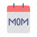 calendar, day, mother, tukicon
