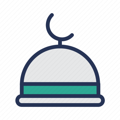 Color, dome, mosque, outline, ramadan, tukicon icon - Download on Iconfinder
