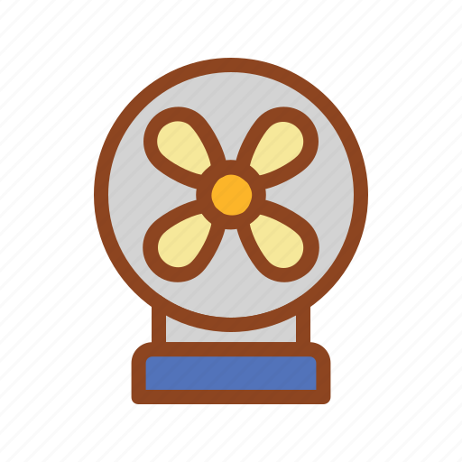 Electric, fan, set, summer, tukicon icon - Download on Iconfinder