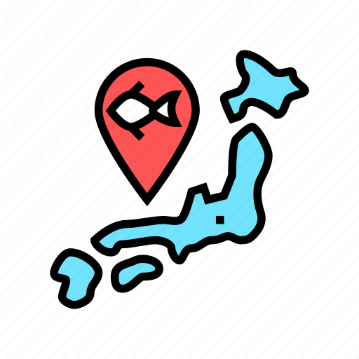 Delivery, fishing, gps, island, market, tuna icon - Download on Iconfinder