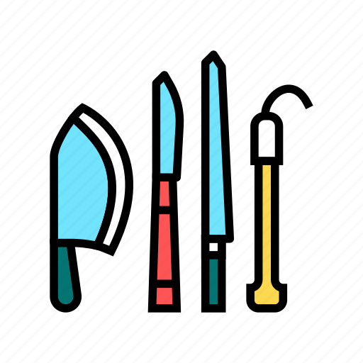 Delivery, kitchen, knives, market, meat, utensil icon - Download on Iconfinder