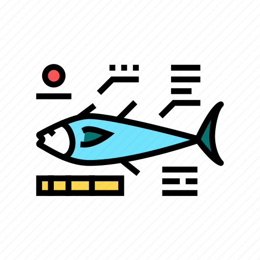 Auction, characteristics, fish, fishing, market, tuna icon - Download on Iconfinder