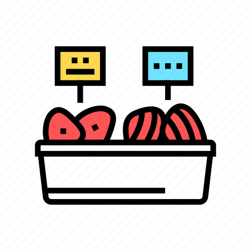 Auction, container, fish, market, meat, tuna icon - Download on Iconfinder