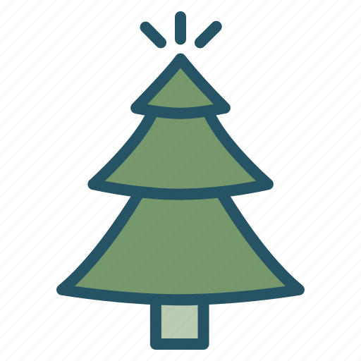 Douglas, fir, forest, peaks, tree, twin icon - Download on Iconfinder