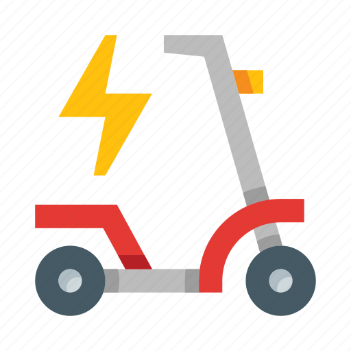 Kick scooter, transport, ride, electric icon - Download on Iconfinder