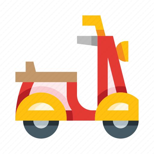 Vespa, scooter, motorbike, bike icon - Download on Iconfinder