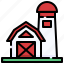 barn, architecture, style, farm, house 
