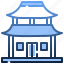 chinese, architecture, house, style 