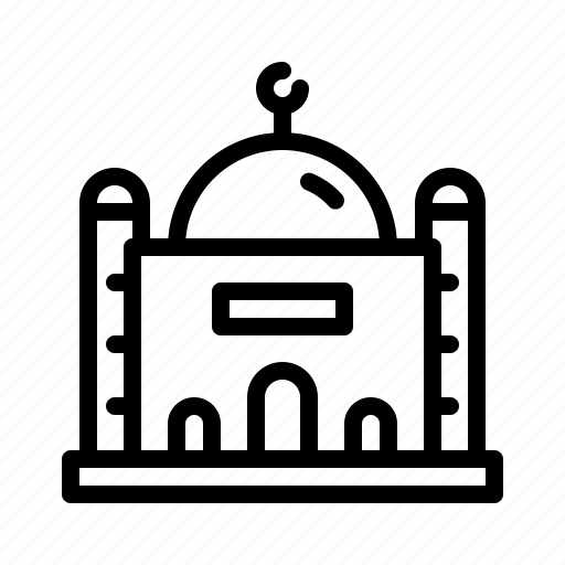 Building, faith, mosque, religion, worship place icon - Download on Iconfinder