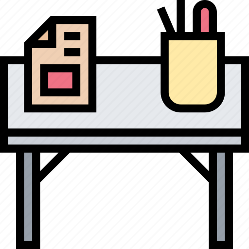 Table, working, desk, office, organize icon - Download on Iconfinder