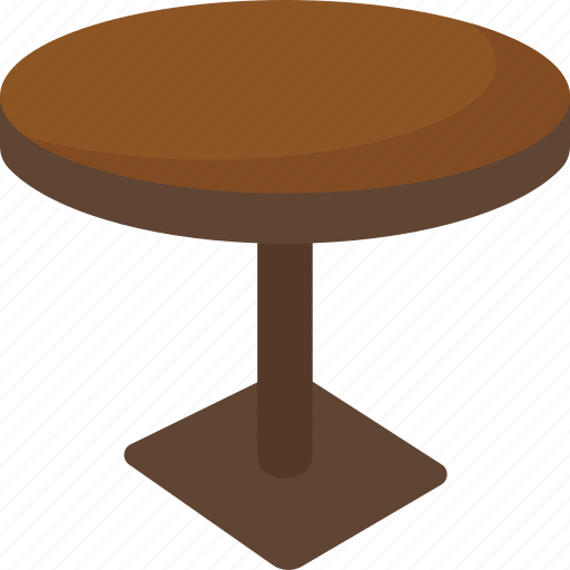Table, dining, bar, cafe, round icon - Download on Iconfinder