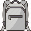 backpack, bag, shoulder, travel, student