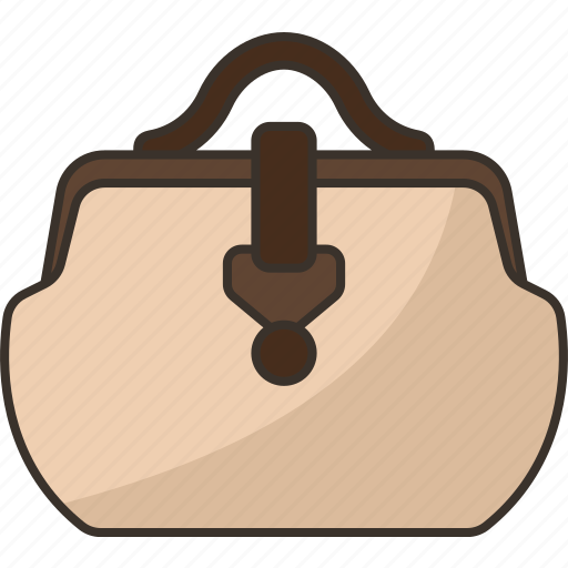 Bag, doctor, leather, handbag, portable icon - Download on Iconfinder