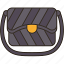 bag, flap, handbag, leather, pocket
