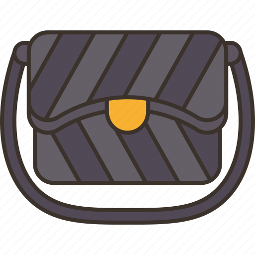 Bag, flap, handbag, leather, pocket icon - Download on Iconfinder