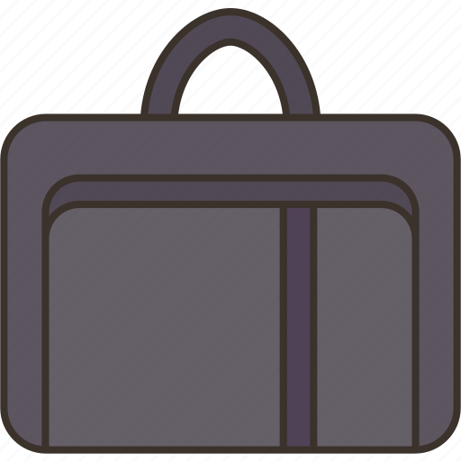 Case, laptop, baggage, briefcase, zip icon - Download on Iconfinder