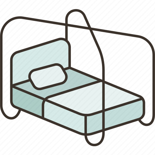 Bed, canopy, modern, design, bedroom icon - Download on Iconfinder