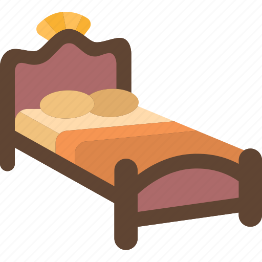 Bed, bedroom, classic, luxury, home icon - Download on Iconfinder