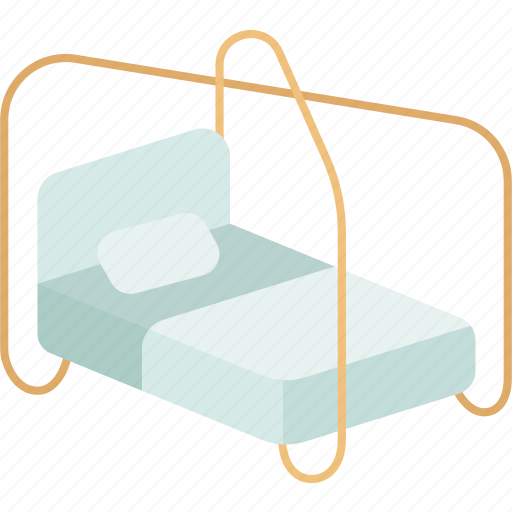 Bed, canopy, modern, design, bedroom icon - Download on Iconfinder