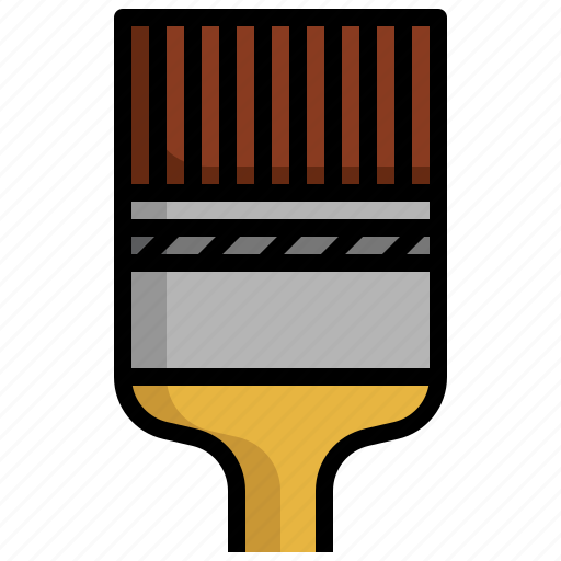 Types, brushes, paint, brush, art, utensils, painting icon - Download on Iconfinder