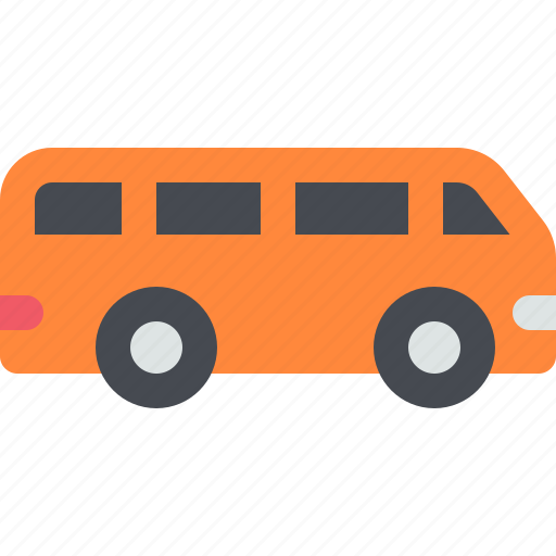 Minibus, minivan, trip, travel, transportation icon - Download on Iconfinder
